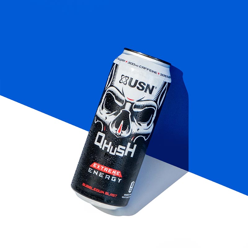 QHUSH Energy Bubblegum Blast